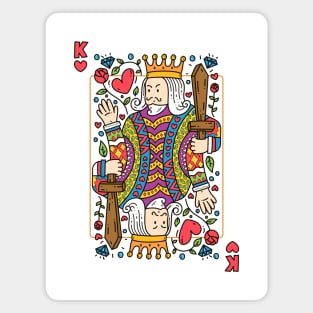 The King of Heart Magnet